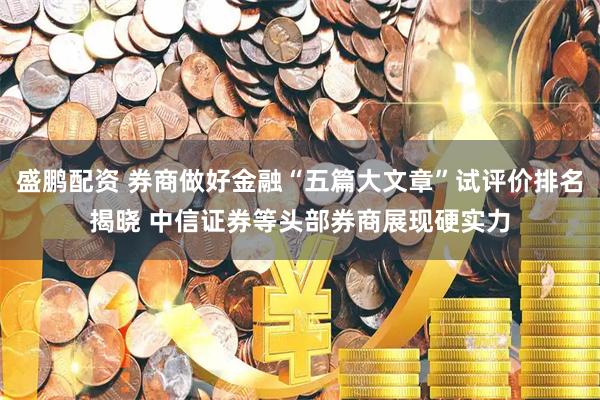 盛鹏配资 券商做好金融“五篇大文章”试评价排名揭晓 中信证券等头部券商展现硬实力